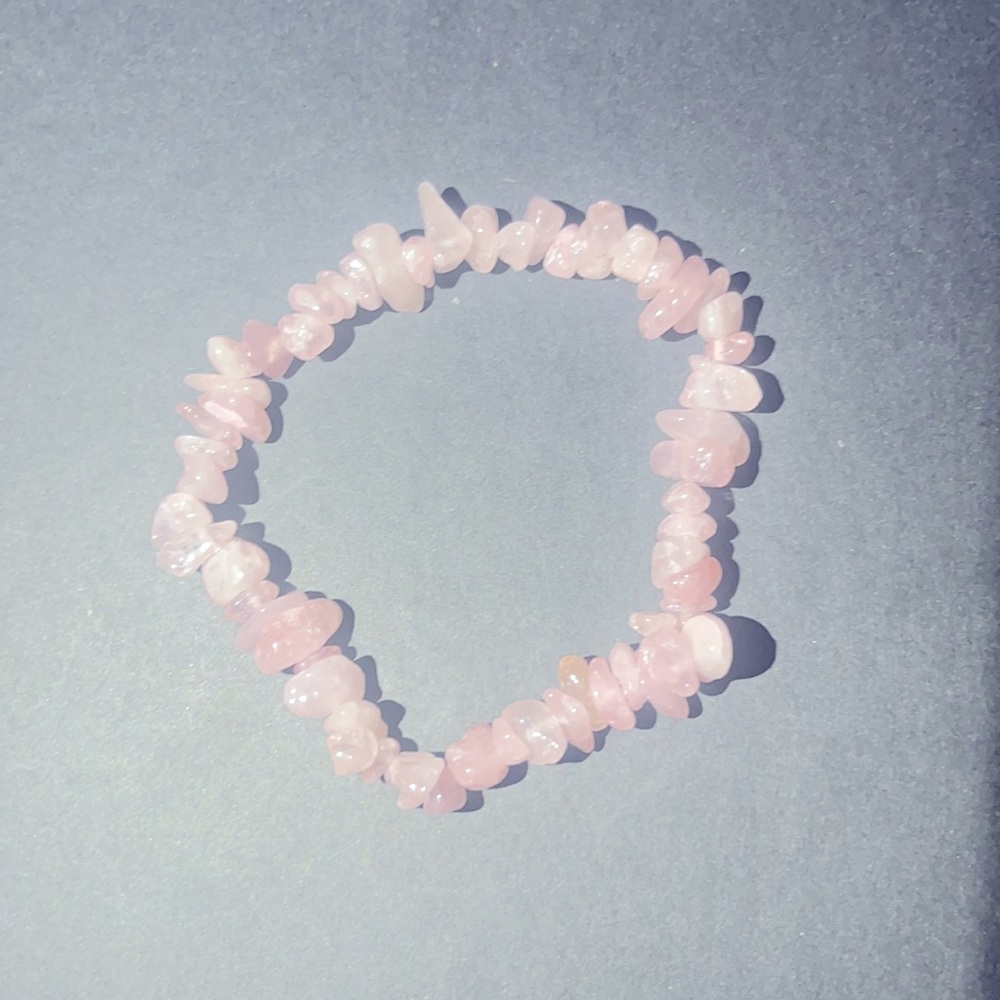Rose quartz bracelet